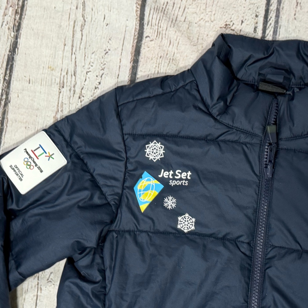 The North Face Dryvent Jacket Blue 3 In 1 Outdoor 2018 Winter Olympics Skiing - Picture 13 of 15